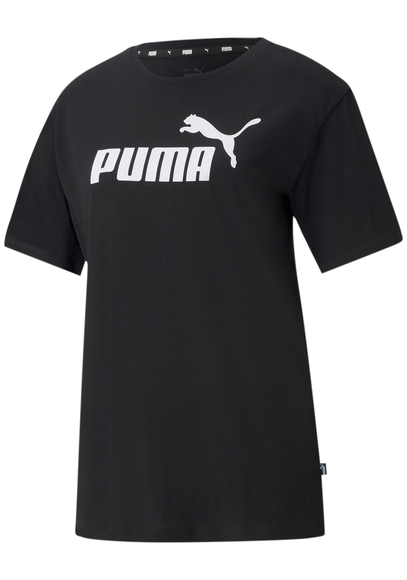 Puma Womens Essentials Logo Boyfriend Tee <br> 586868 01