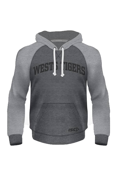ISC WESTS TIGERS FLEECE HOODIE MENS <br> WT16HDL1A,- Jim Kidd Sports