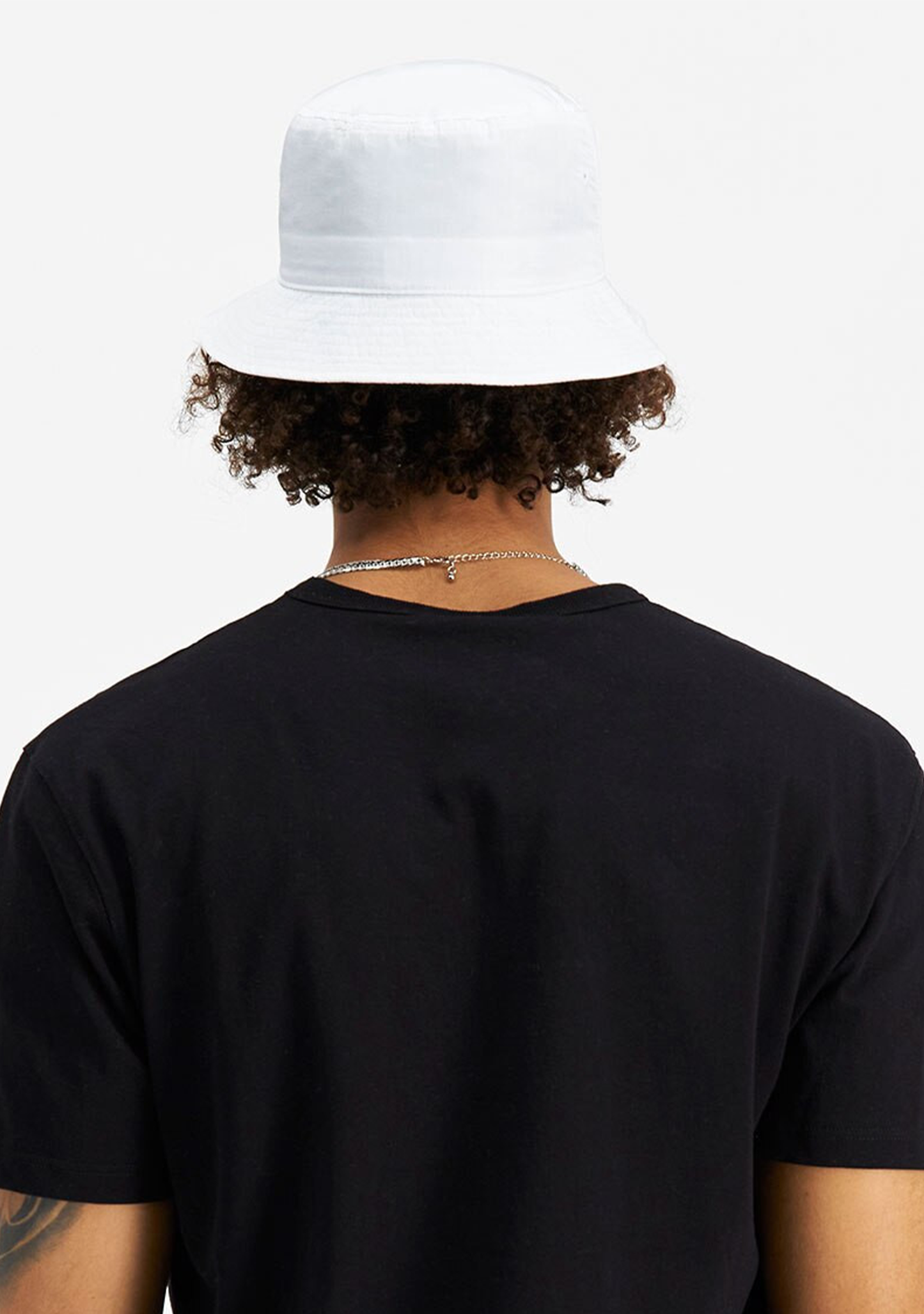 Champion Nylon Bucket Hat White