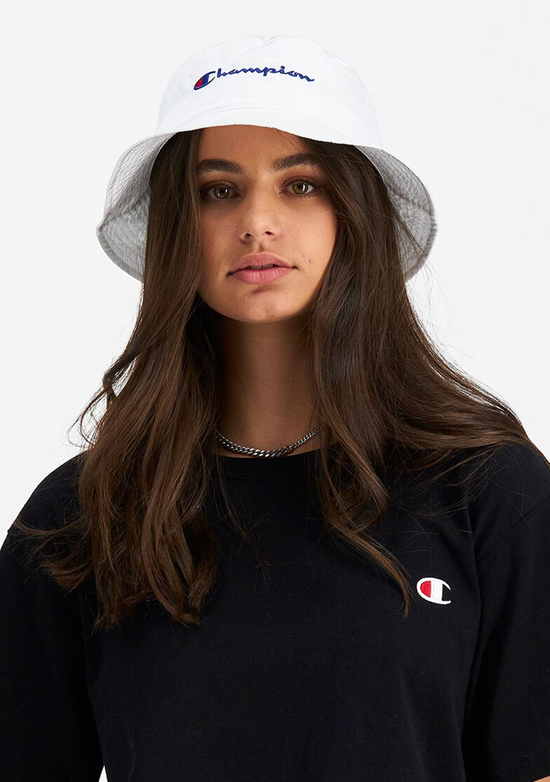 Champion Nylon Bucket Hat White
