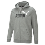 Puma Mens Essentails Two-Tone Full-Zip Hoodie <br> 586760 03