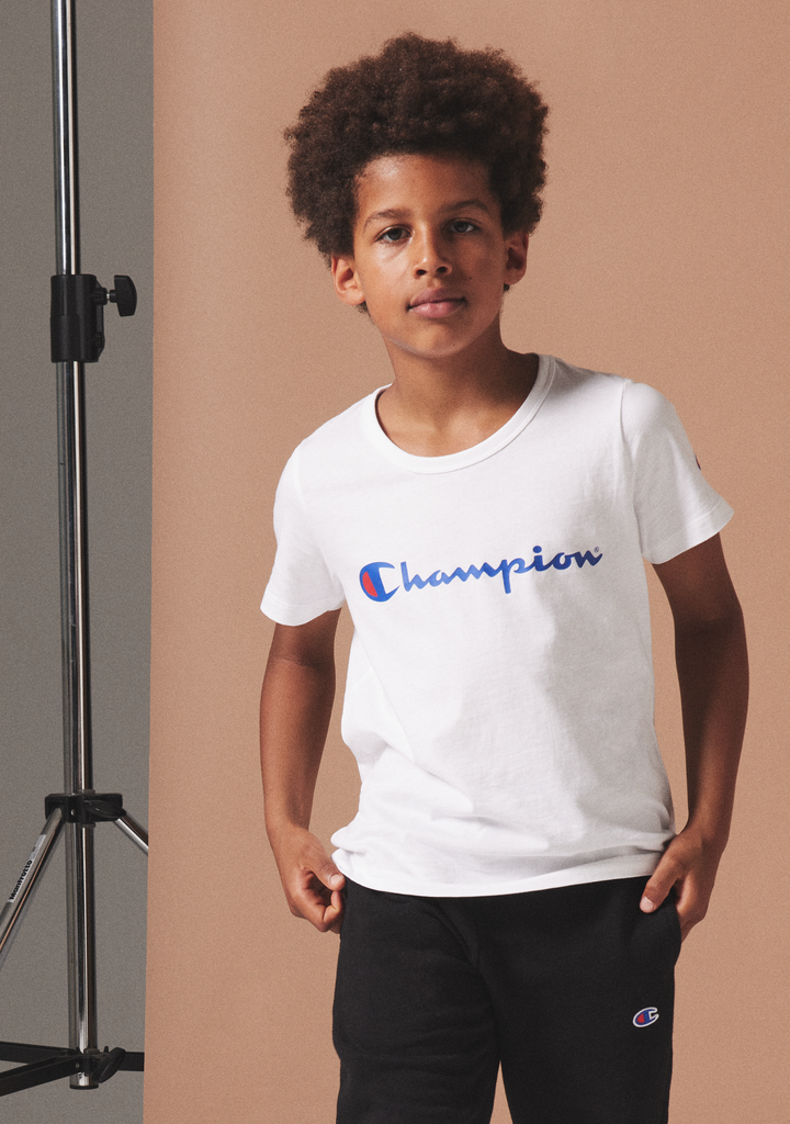 Champion Kids’ Script Short Sleeve Tee