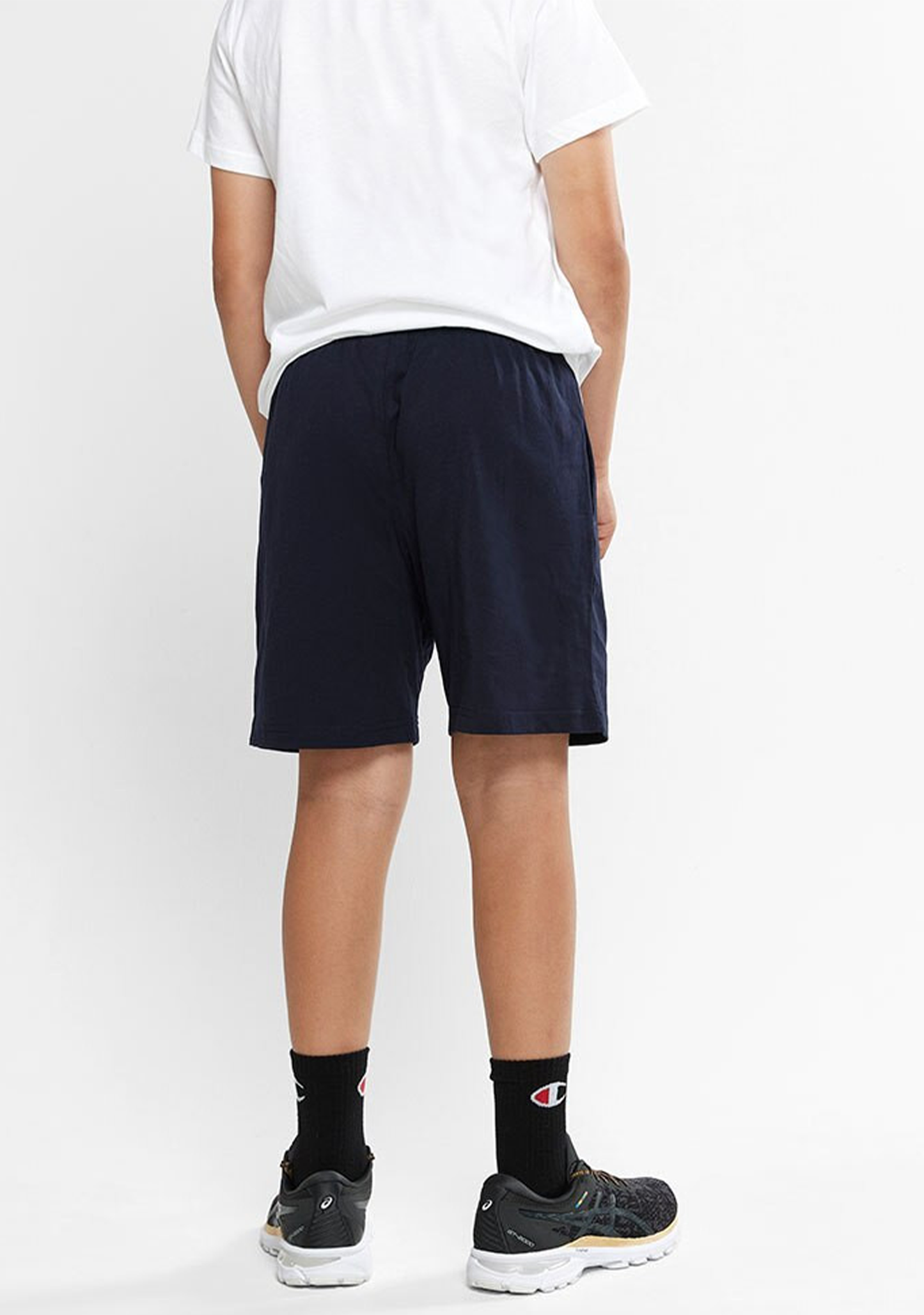 Champion Junior Script Jersey Shorts Black